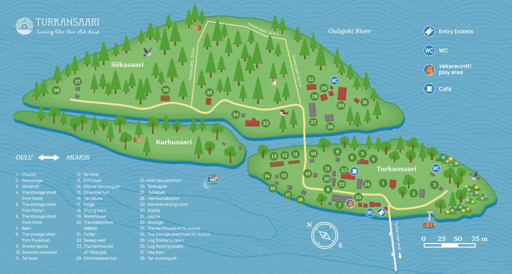 Turkansaari Map